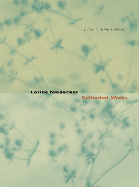 Book cover image for Lorine Niedecker ISBN: 9780520224346